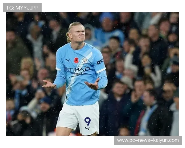 哈兰德远角抽射穿越对方球门